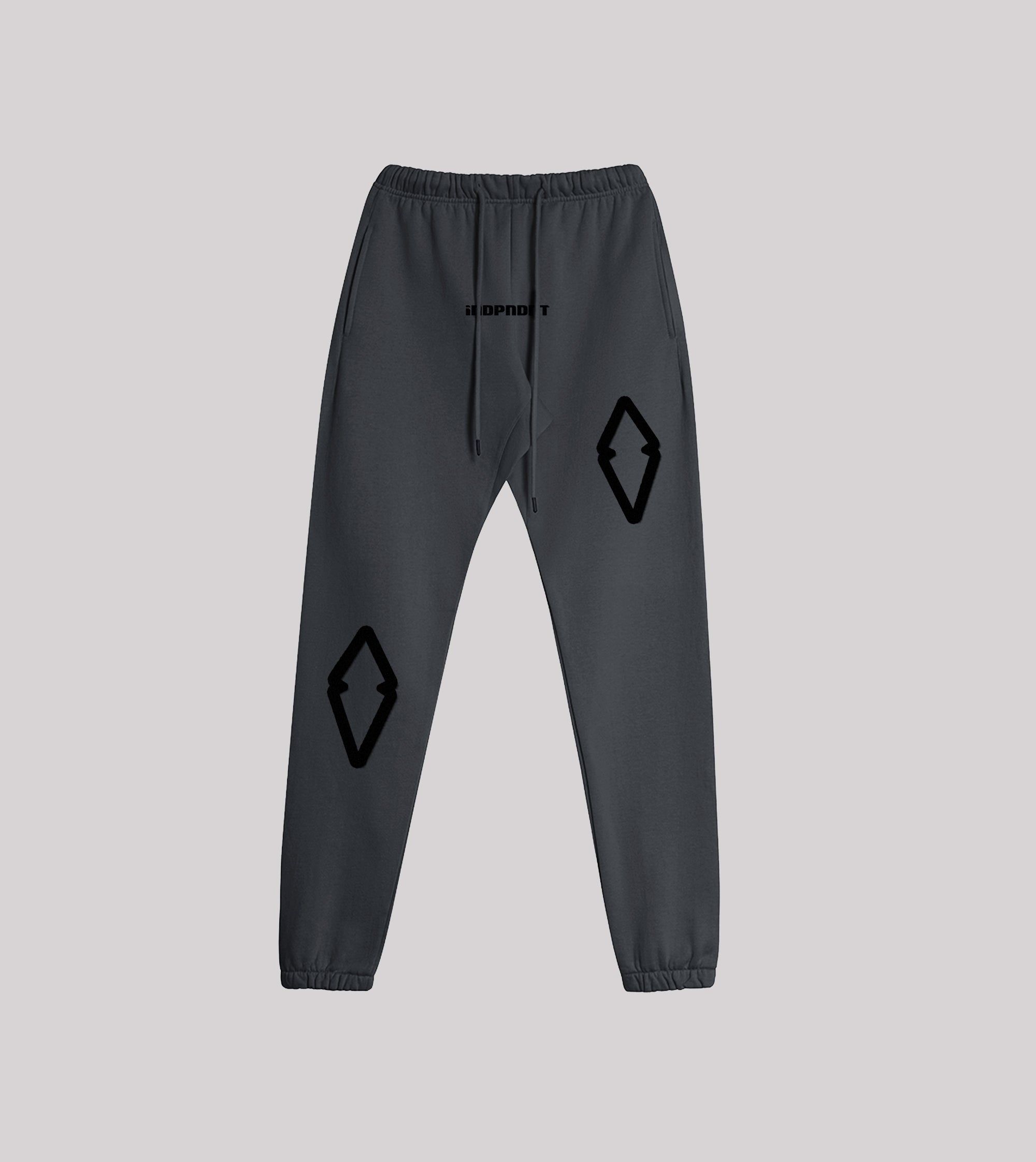 Textured iNPNDNT Joggers - Charcoal