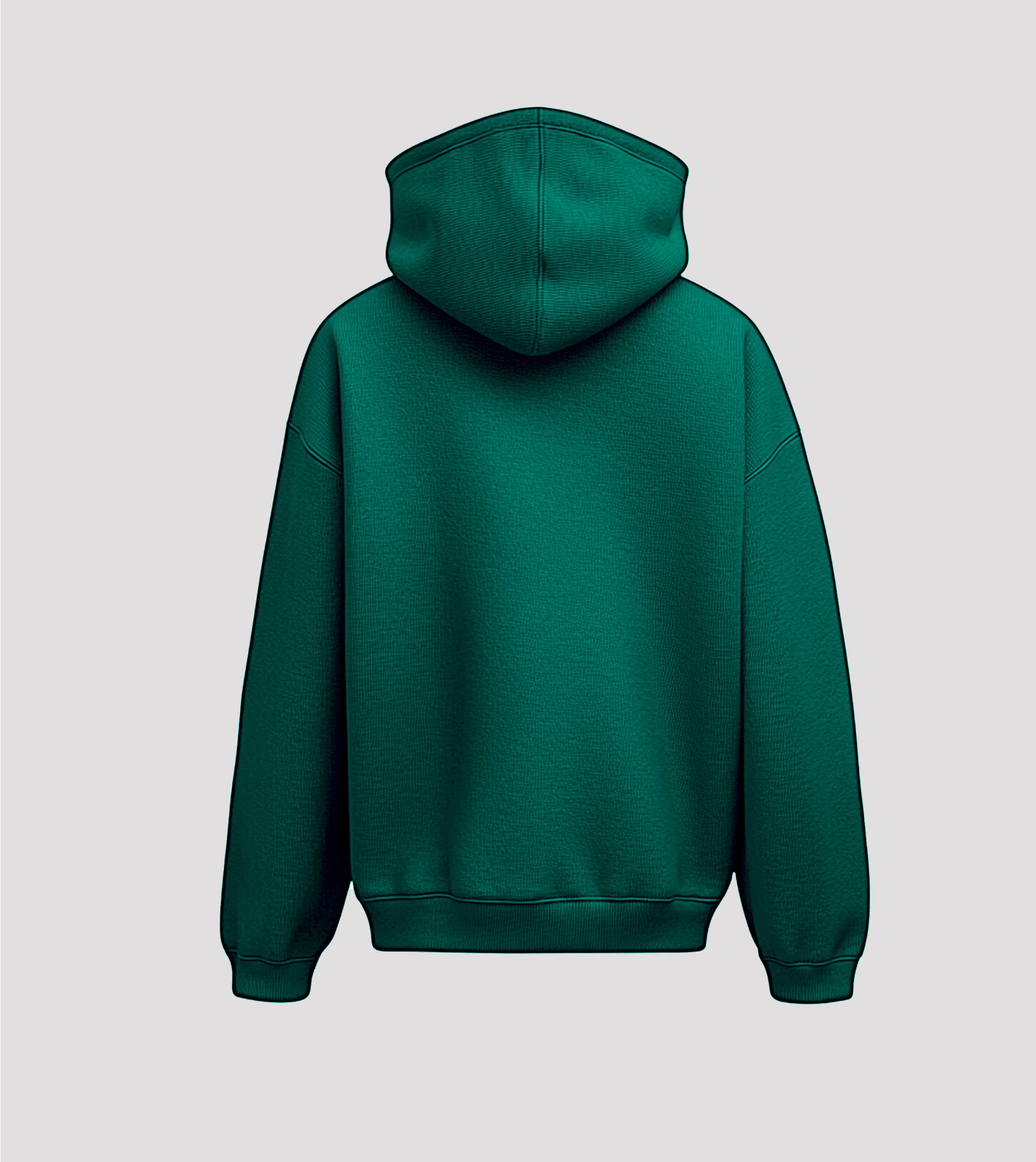 Shooting Star "iNDPNDNT" Hoodie - Emerald Green