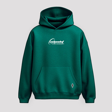 Shooting Star "iNDPNDNT" Hoodie - Emerald Green