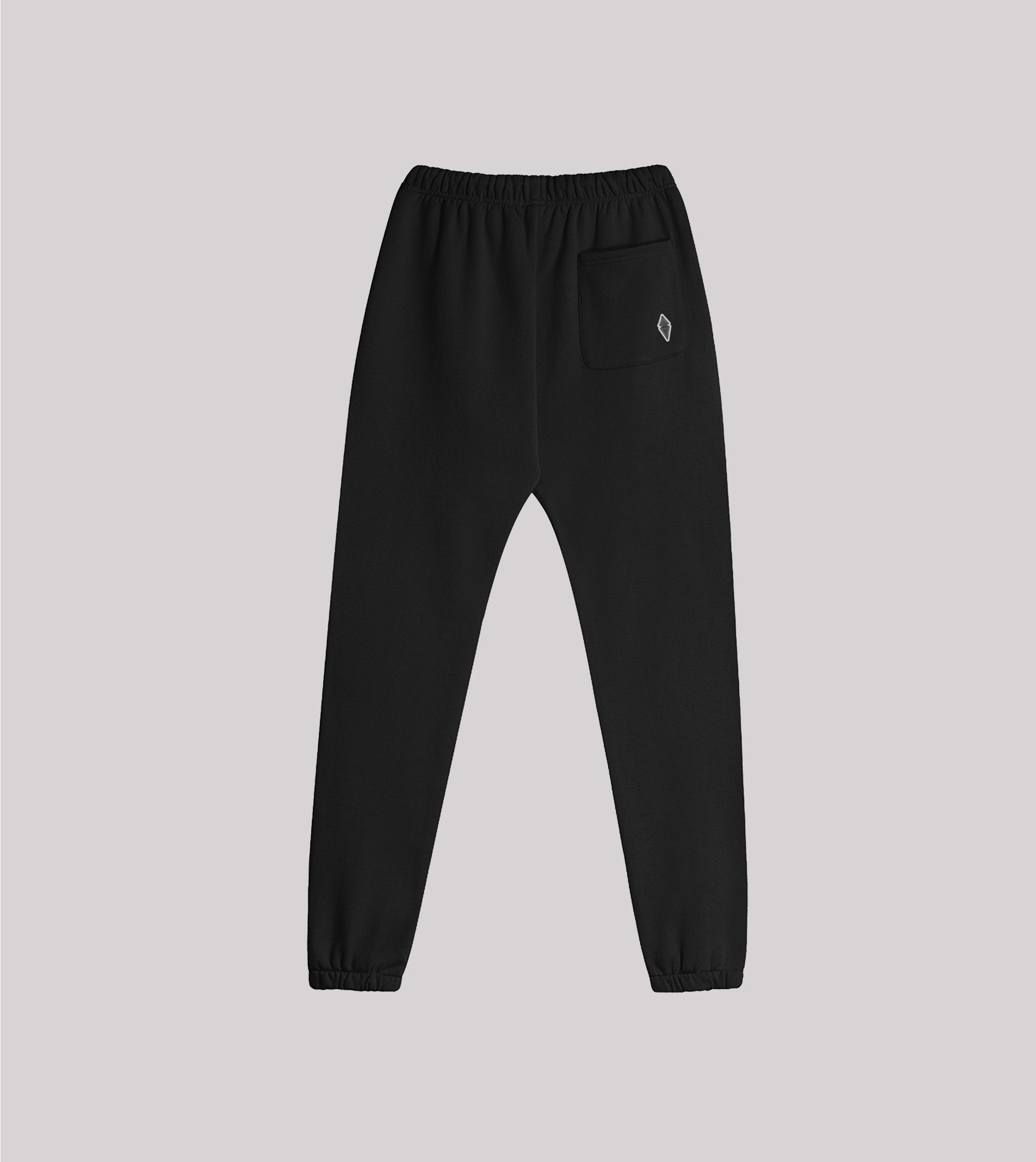 3D "iNDPNDNT" Joggers - Black